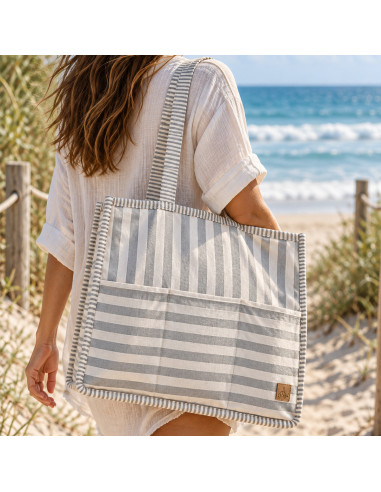 Tote Bag -Rayas