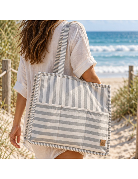 Tote Bag -Rayas