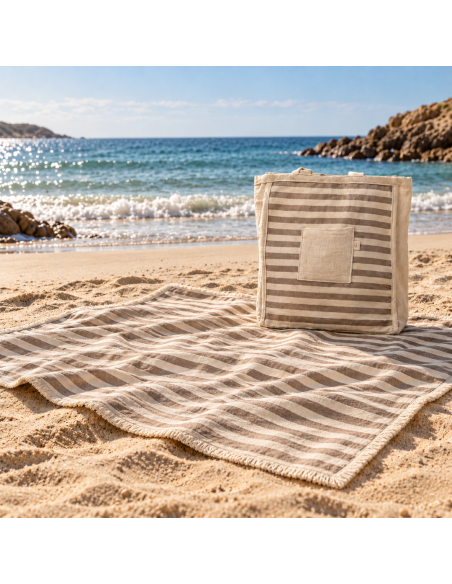 Bolso + Mat de Playa / Picnic Xl