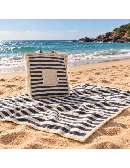 Bolso + Mat de Playa / Picnic Xl