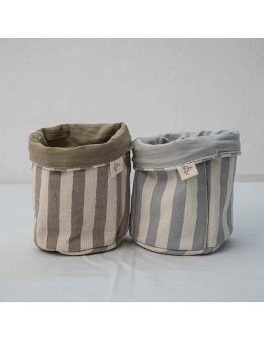 Contenedor Reversible Tusor Rayas
