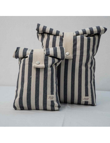 LUNCH BAG XL - Rayas
