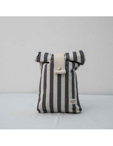 LUNCH BAG XL - Rayas