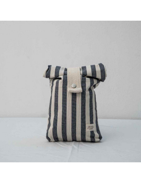 LUNCH BAG XL - Rayas
