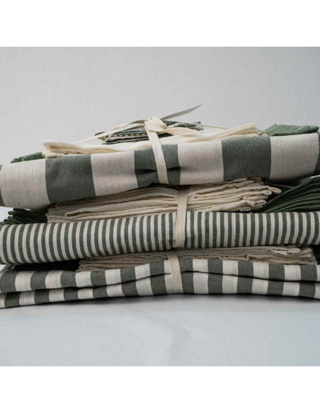 Combo Mesa:  Mantel + 6 Ind + 6 servilletas + 6  posavasos