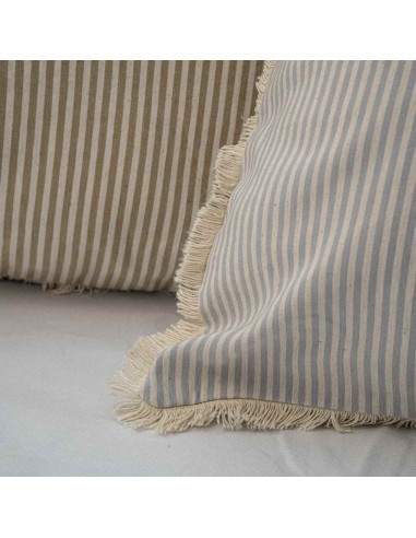 Combo de Almohadones Leslie : Rayas y Flecos