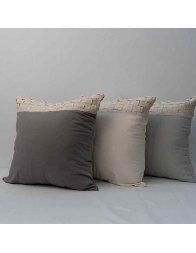 Combo de Almohadones - Candelaria  Lateral - Cinta Hilera