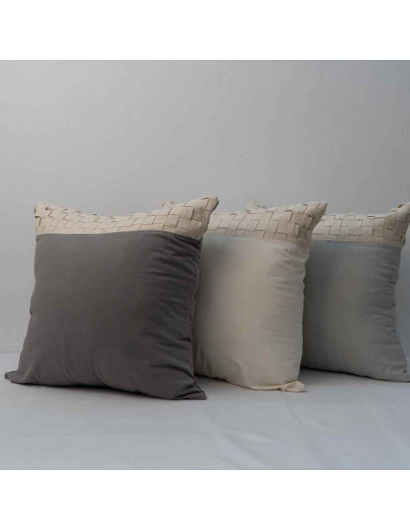Combo de Almohadones - Candelaria  Lateral - Cinta Hilera