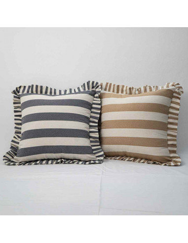 Combo de Almohadones - Fiore Combinado Tusor Rayas