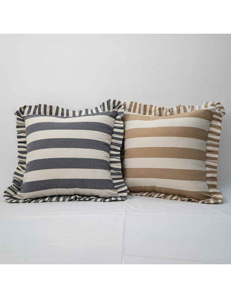 Combo de Almohadones - Fiore Combinado Tusor Rayas
