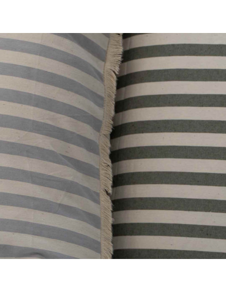 Combo de Almohadones Leslie : Rayas y Flecos