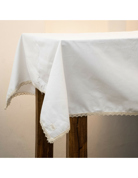 Mantel Antimanchas  con Puntilla Media