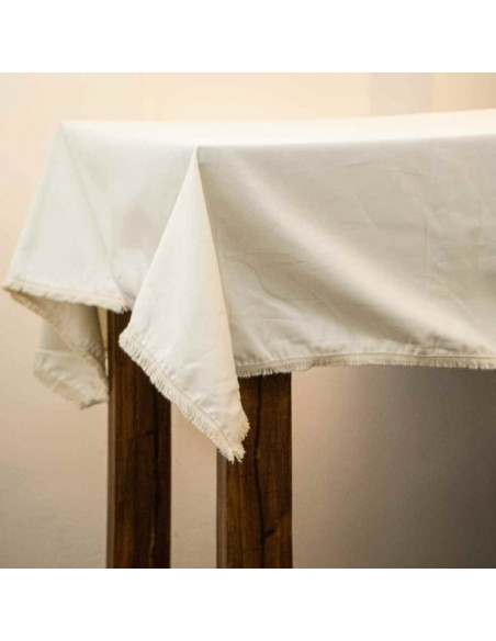 Mantel Antimanchas  con Puntilla Media
