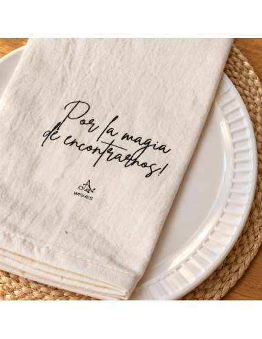 Set Servilletas Wishes - Deseos  x 4