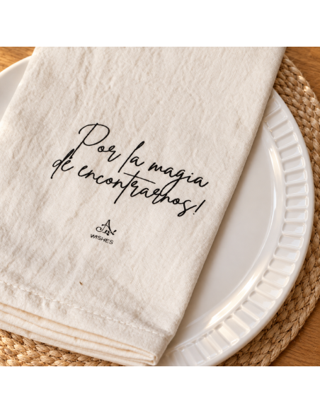 Set Servilletas Wishes - Deseos  x 4