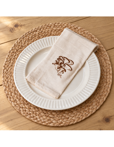 Servilletas  Estampadas - FUNGI x 4