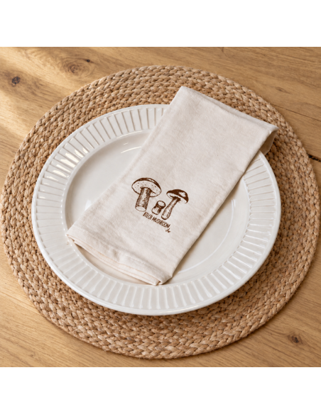 Servilletas  Estampadas - FUNGI x 4
