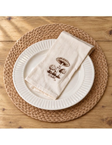 Servilletas  Estampadas - FUNGI x 4