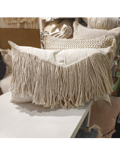 Almohadón - Agnie Flecos Macrame - 40 x 60