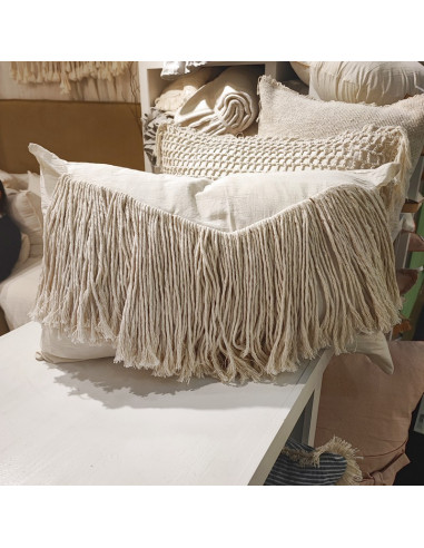 Almohadón - Agnie Flecos Macrame - 40 x 60