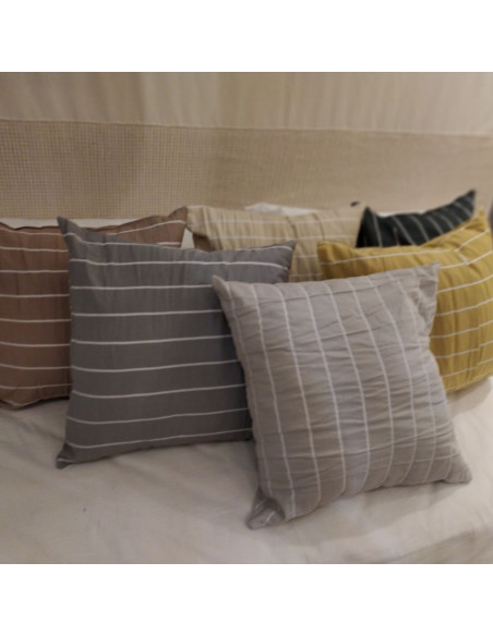 Combo Almohadones - Tusor  Mil Rayas