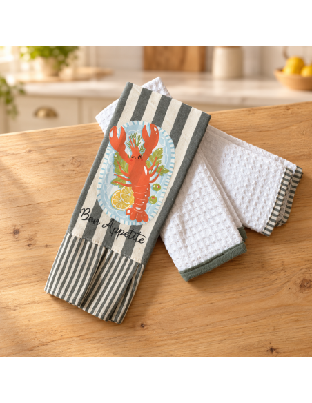 Pack de Paños y Repasadores x 3 - AMALFI COAST