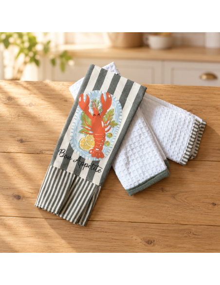 Pack de Paños y Repasadores x 3 - AMALFI COAST