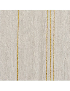 Mantel de Tusor Rayas Gold Holidays 2