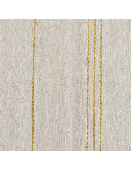 Mantel de Tusor Rayas Gold Holidays