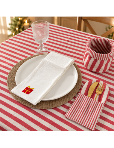 SUPER PACK DE 12 Servilletas Estampadas Navidad Surtidas  x 12 unidades