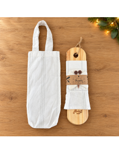 Set de Picada Happy Holidays: Tabla + Camino + Panera + 4  Pinchos 2