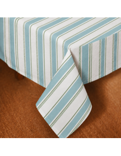 Mantel -  Riviera Stripes Blue