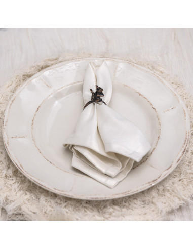 Plato de Sitio - Cotton Tejido a Mano