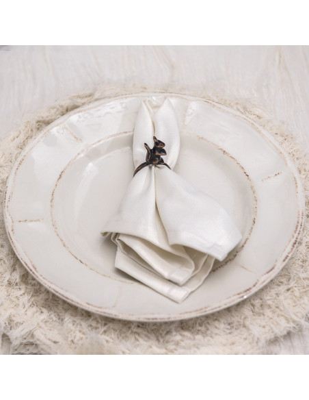 Plato de Sitio - Cotton Tejido a Mano