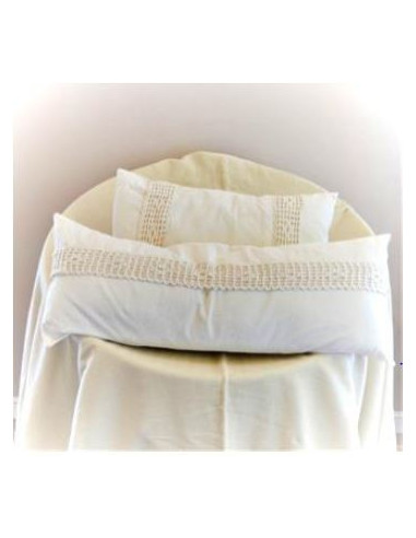 Combo Almohadones - CATALINA Crochet x2 - Tusor