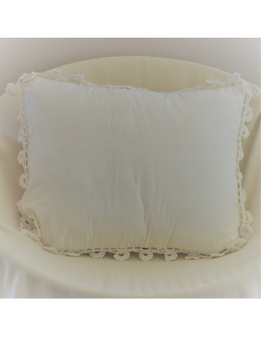 Combo Almohadones - Catalina Crochet Contorno x2 - Tusor
