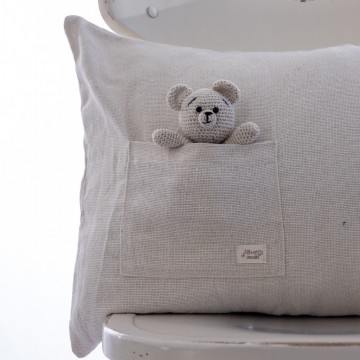 Bear Pillow Panama - 40 x 60