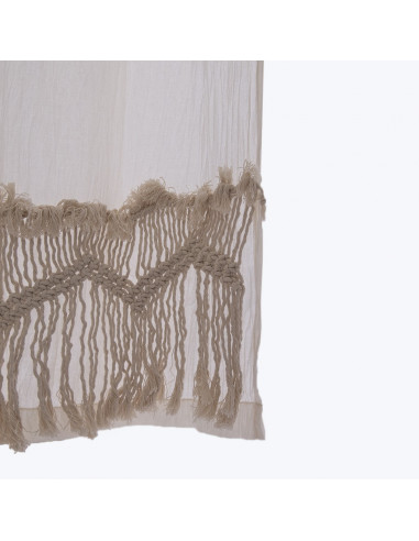 Cortina de Baño -  Alisos Macramé Inferior