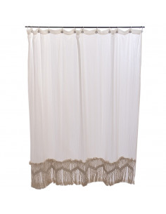 Cortina de Baño -  Alisos Macramé Inferior
