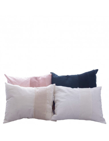 Combo Almohadones - ISOLINA Waffle + Tusor