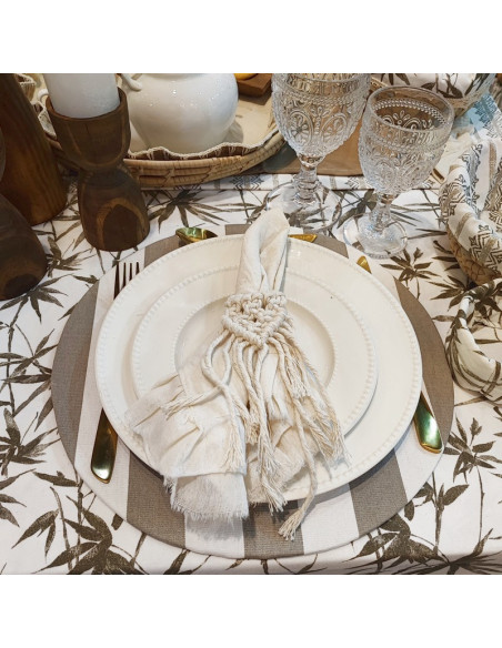 Servilleteros  Macramé x 4