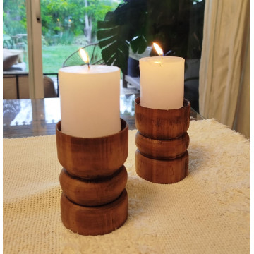 Set x 2 Porta velas - Cuzco...