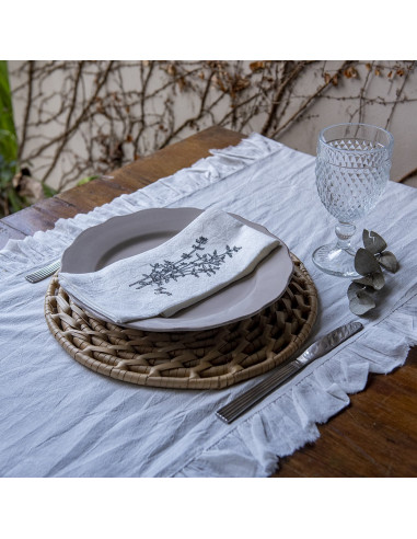 Servilletas Aromáticas Estampadas - x 4