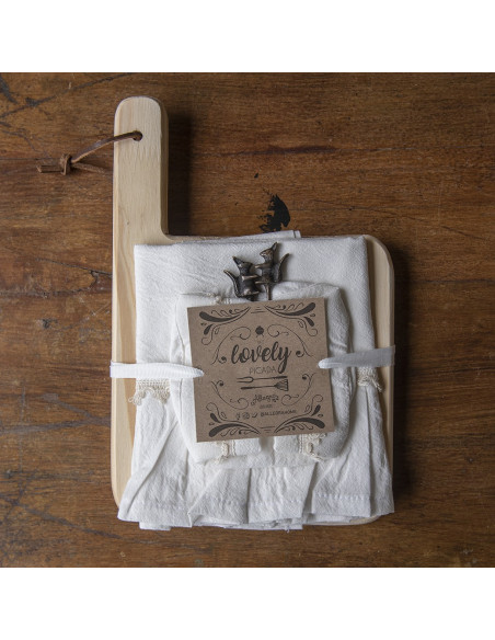 Set de Picada Tusor Volados y 2 Pinches