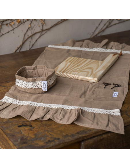 Set de Picada Tusor Volados y 2 Pinches