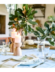 Set de 2 Porta velas - Nordic  Bajo