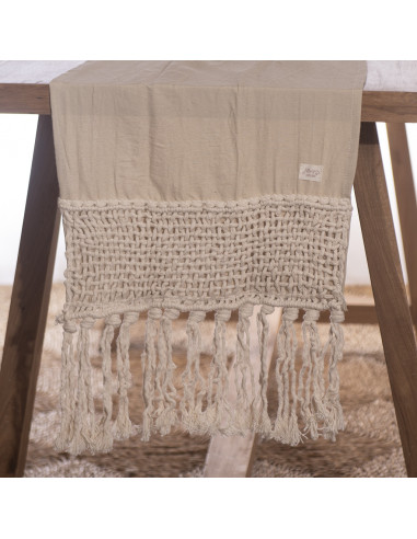 Camino de Mesa  Macramé Telar XL